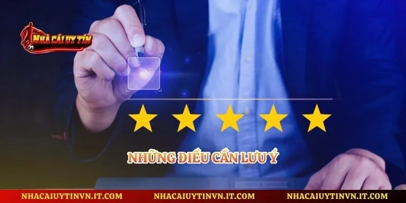 Những điều cần lưu ý