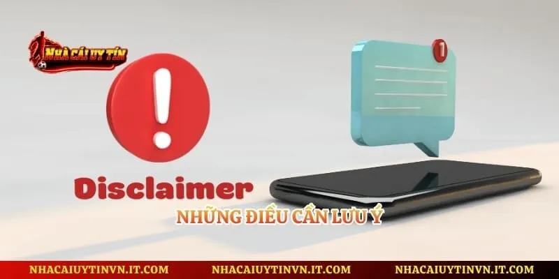 Những điều cần lưu ý