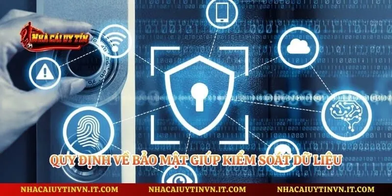 Quy định về bảo mật giúp kiểm soát dữ liệu