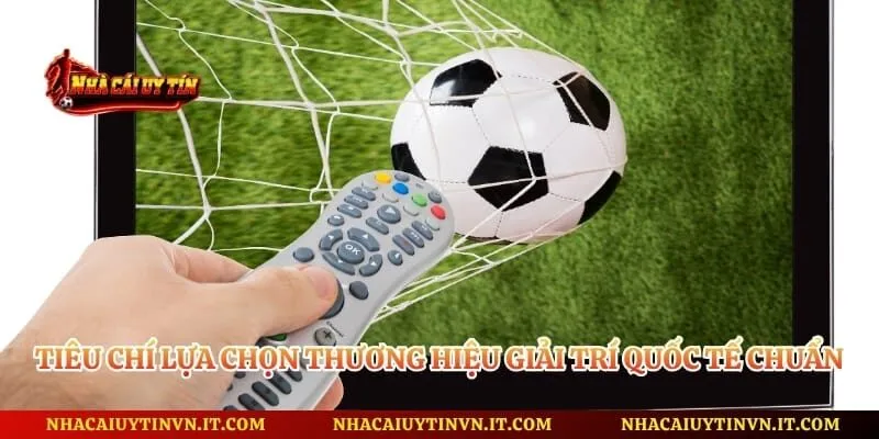 Tiêu chí lựa chọn thương hiệu giải trí quốc tế chuẩn
